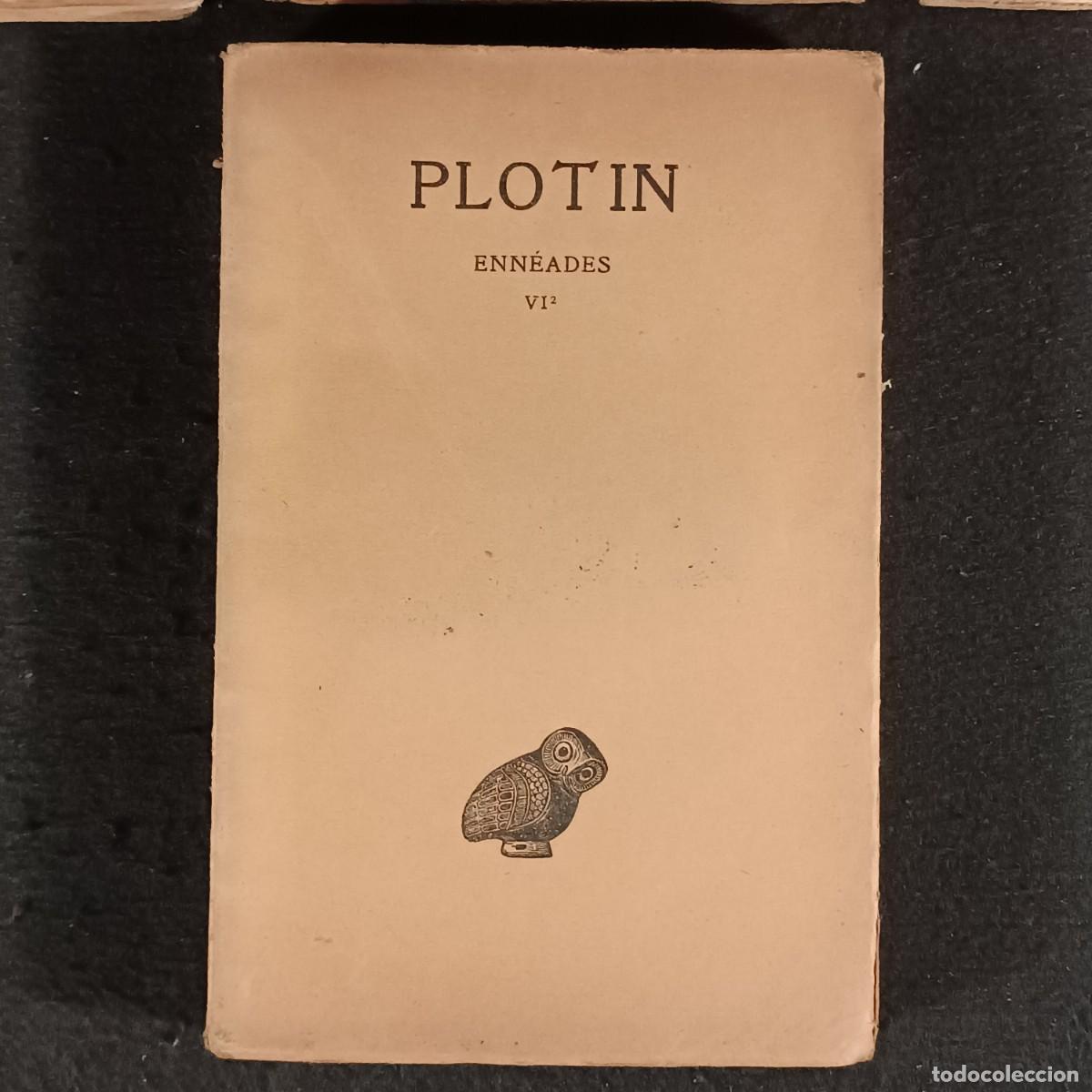 Libros antiguos: PLOTIN - ENN&Eacute;ADES - TOMO 1 AL 6 - SOCI&Eacute;T&Eacute; D&Eacute;DITION - 1924 / 631 - Foto 8