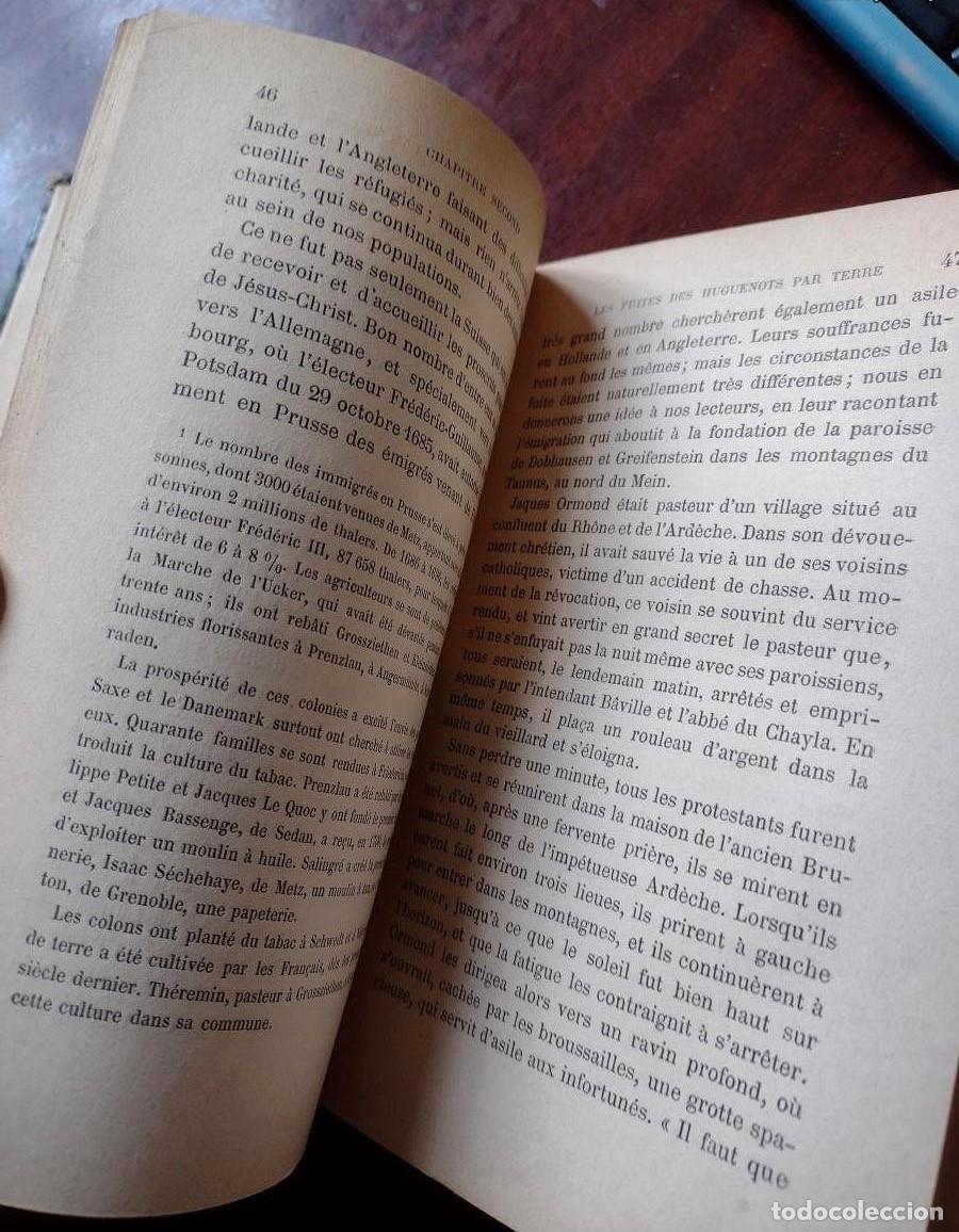 Libros antiguos: Sc&egrave;nes de la R&eacute;vocation de L&acute;&Eacute;dit de Nantes 1885 A. Vulliet - Foto 2