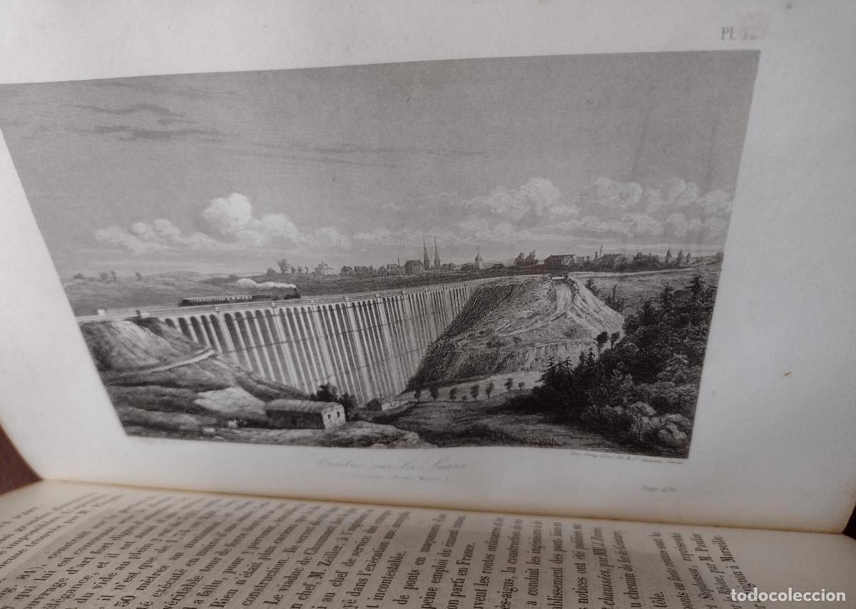 Libros antiguos: Trait&eacute; &Eacute;l&eacute;mentaire des Chemis de Fer 1858 Aug. Perdonnet - Foto 7