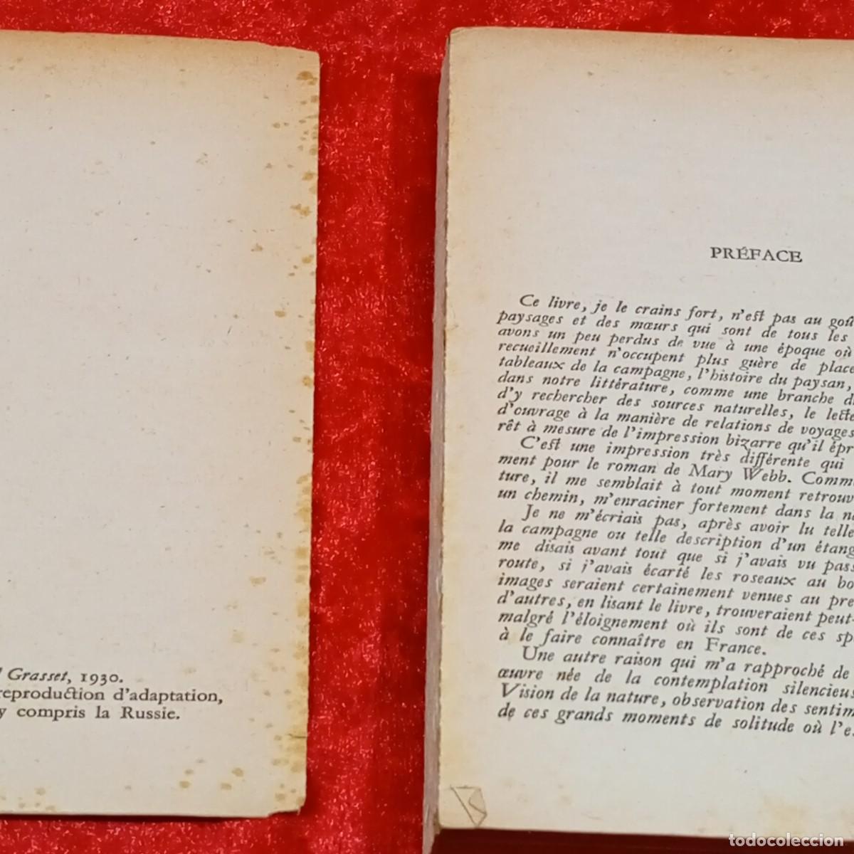 Libros antiguos: SARN - MARY WEBB - &Eacute;DITIONS BERNARD GRASSET - 1930 / 671 - Foto 4