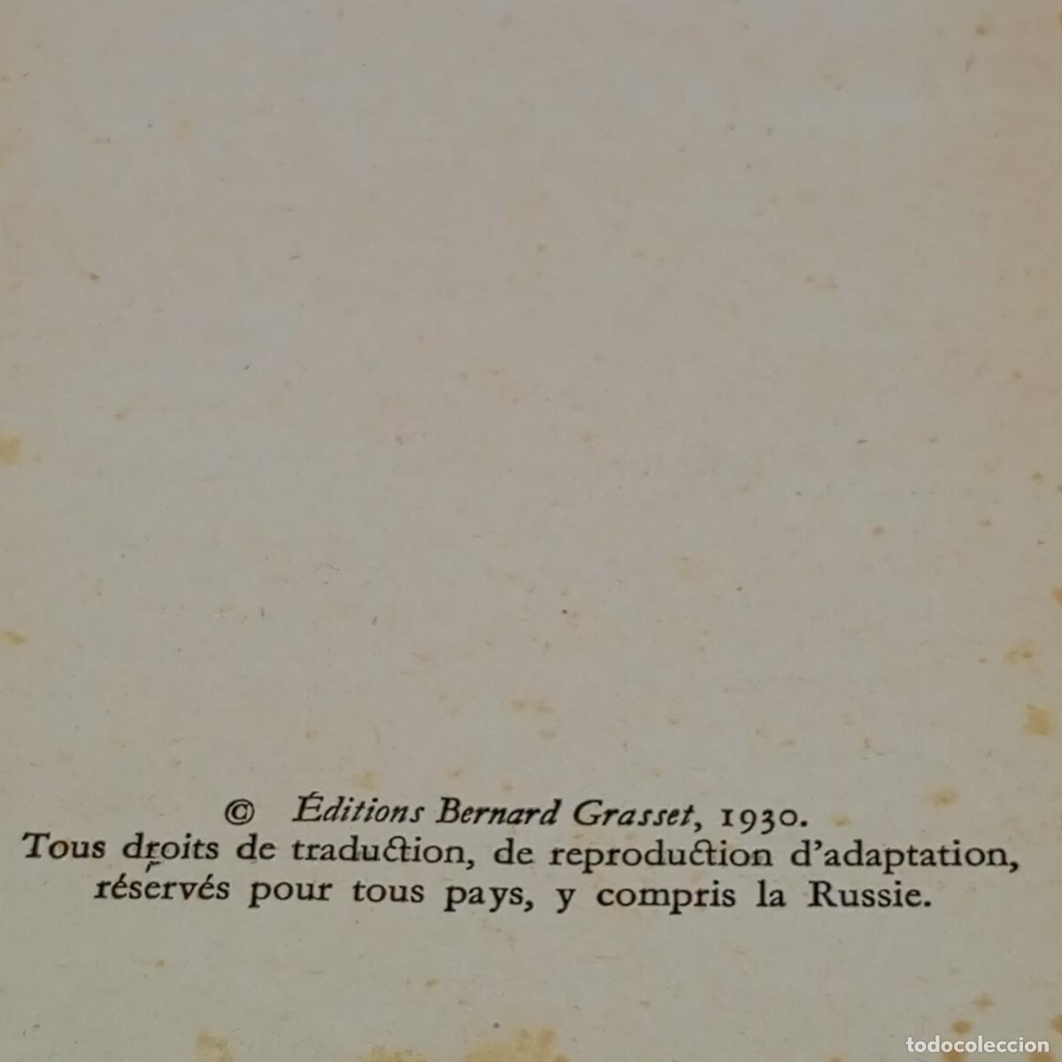 Libros antiguos: SARN - MARY WEBB - &Eacute;DITIONS BERNARD GRASSET - 1930 / 671 - Foto 5