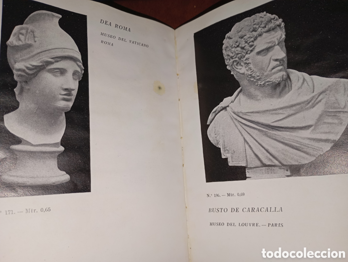 Libros antiguos: Uralita S.A. Cat&aacute;logo de bustos y cabezas - Foto 2
