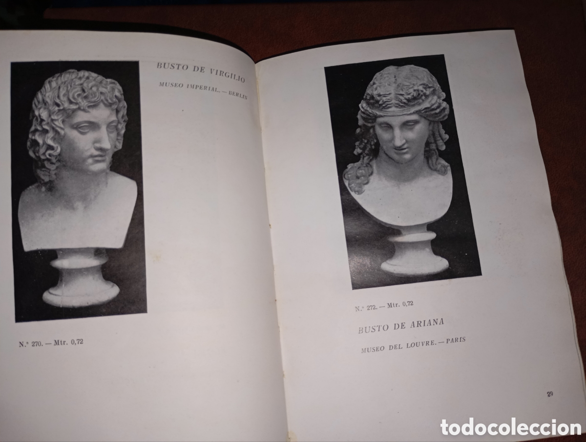 Libros antiguos: Uralita S.A. Cat&aacute;logo de bustos y cabezas - Foto 3