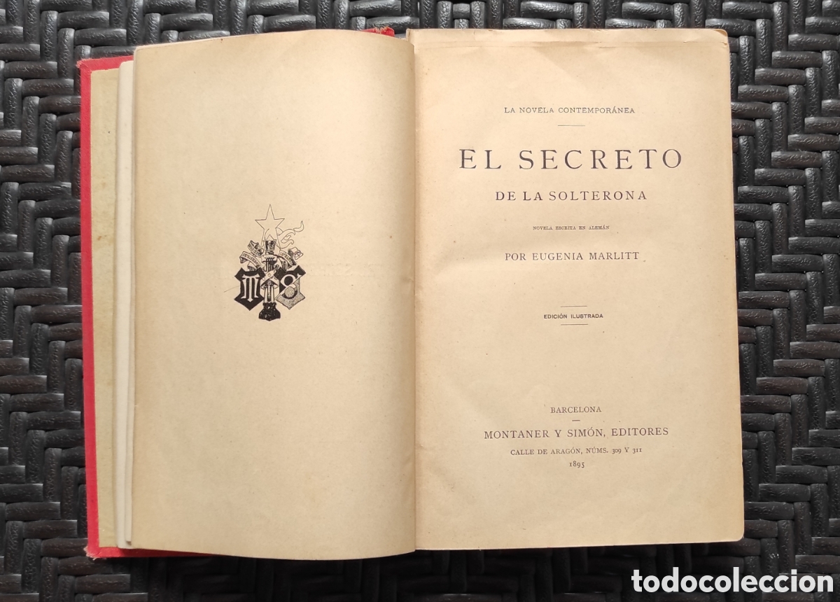 Libros antiguos: Libro el secreto de la solterona - Foto 2