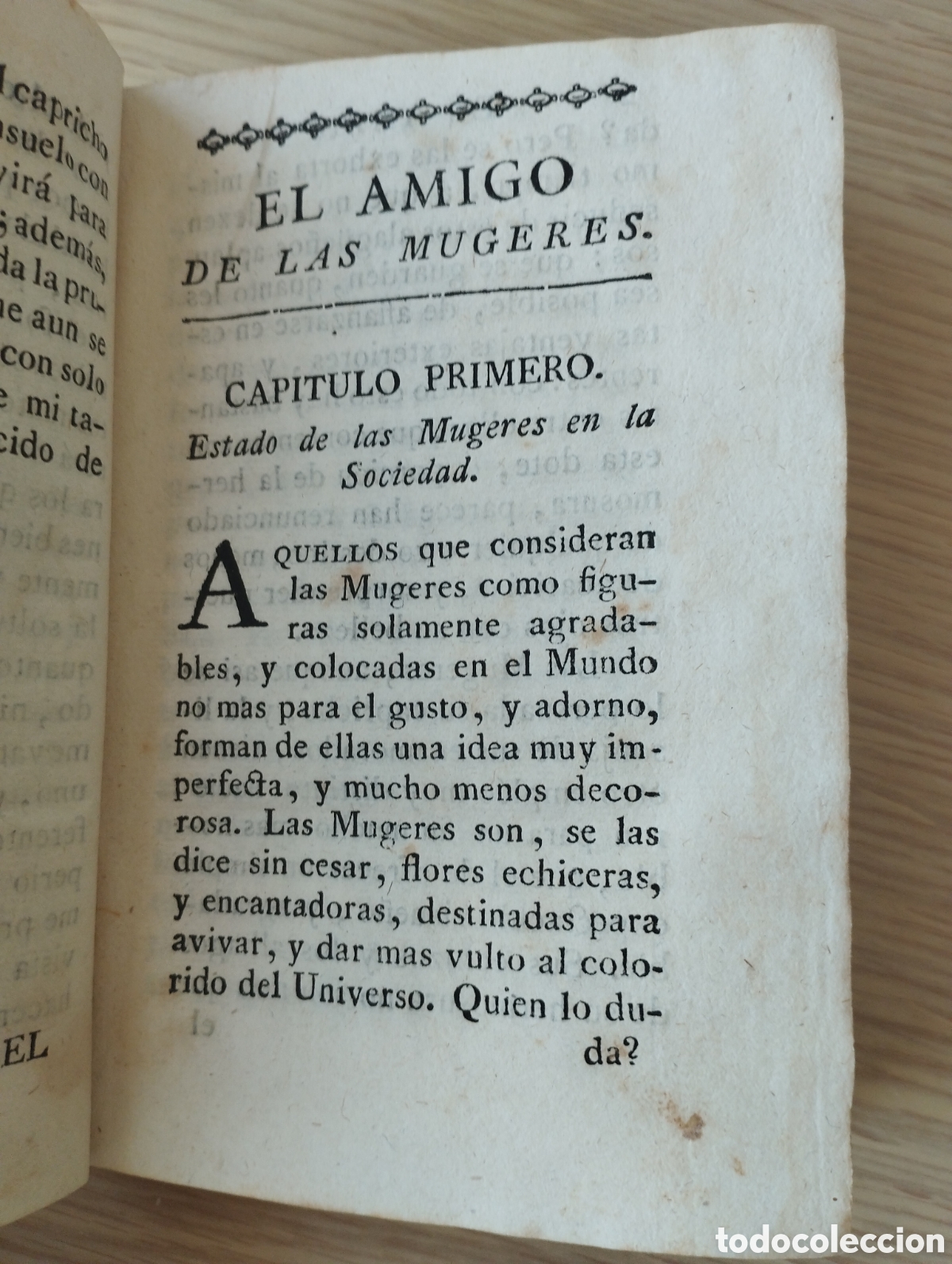 Libros antiguos: El amigo de las mugeres - 1771 - Foto 5