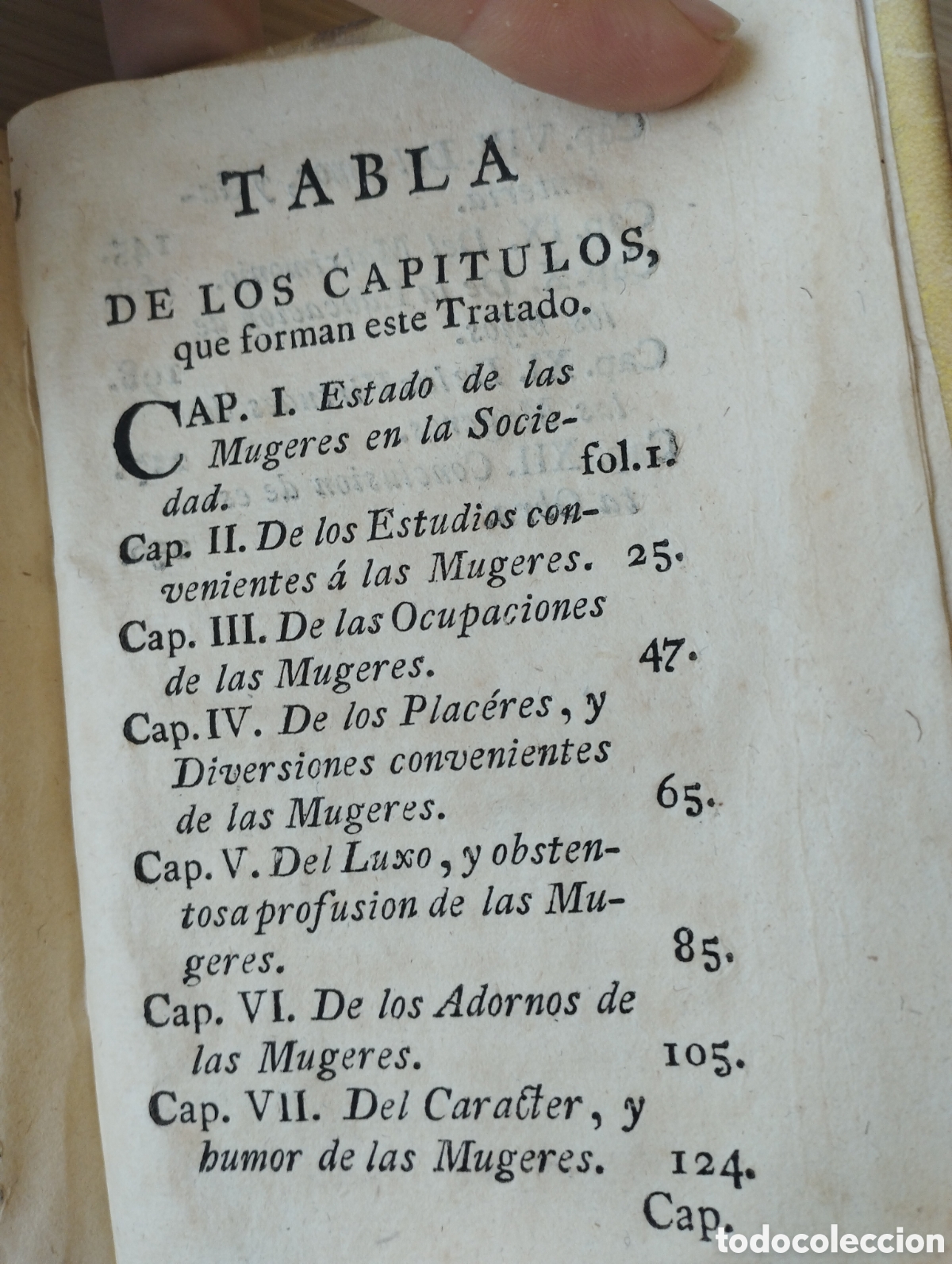 Libros antiguos: El amigo de las mugeres - 1771 - Foto 6
