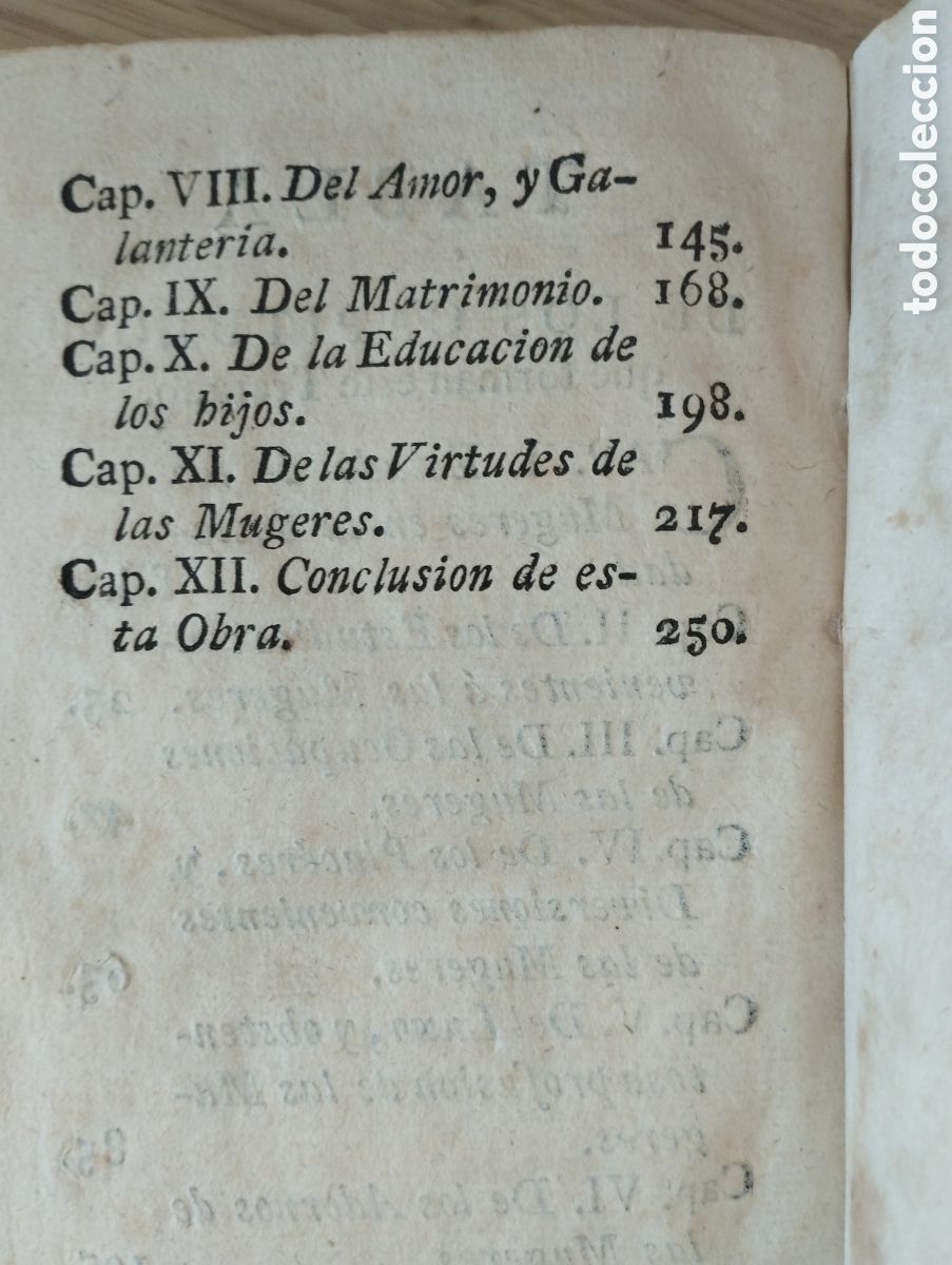 Libros antiguos: El amigo de las mugeres - 1771 - Foto 7