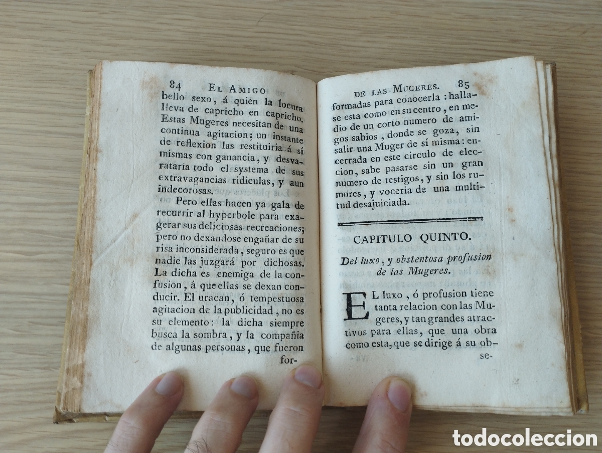 Libros antiguos: El amigo de las mugeres - 1771 - Foto 8