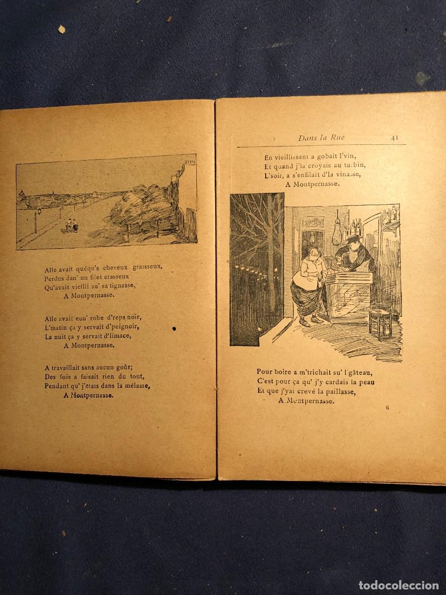 Libros antiguos: ARISTIDE BRUANT: - DANS LA RUE. Chansons & Monologues - - Foto 3