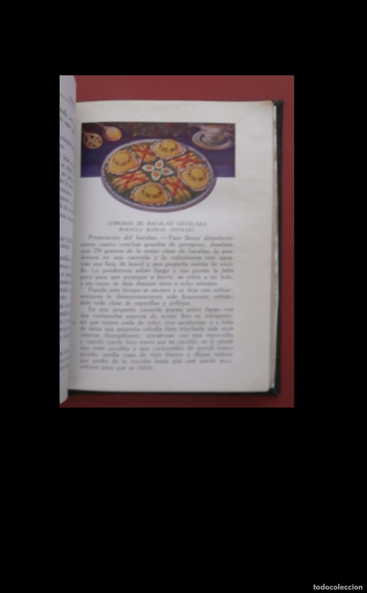 Libros antiguos: La Cocina Vasca. Laurak-Bat. Ignacio Domenech - Foto 4