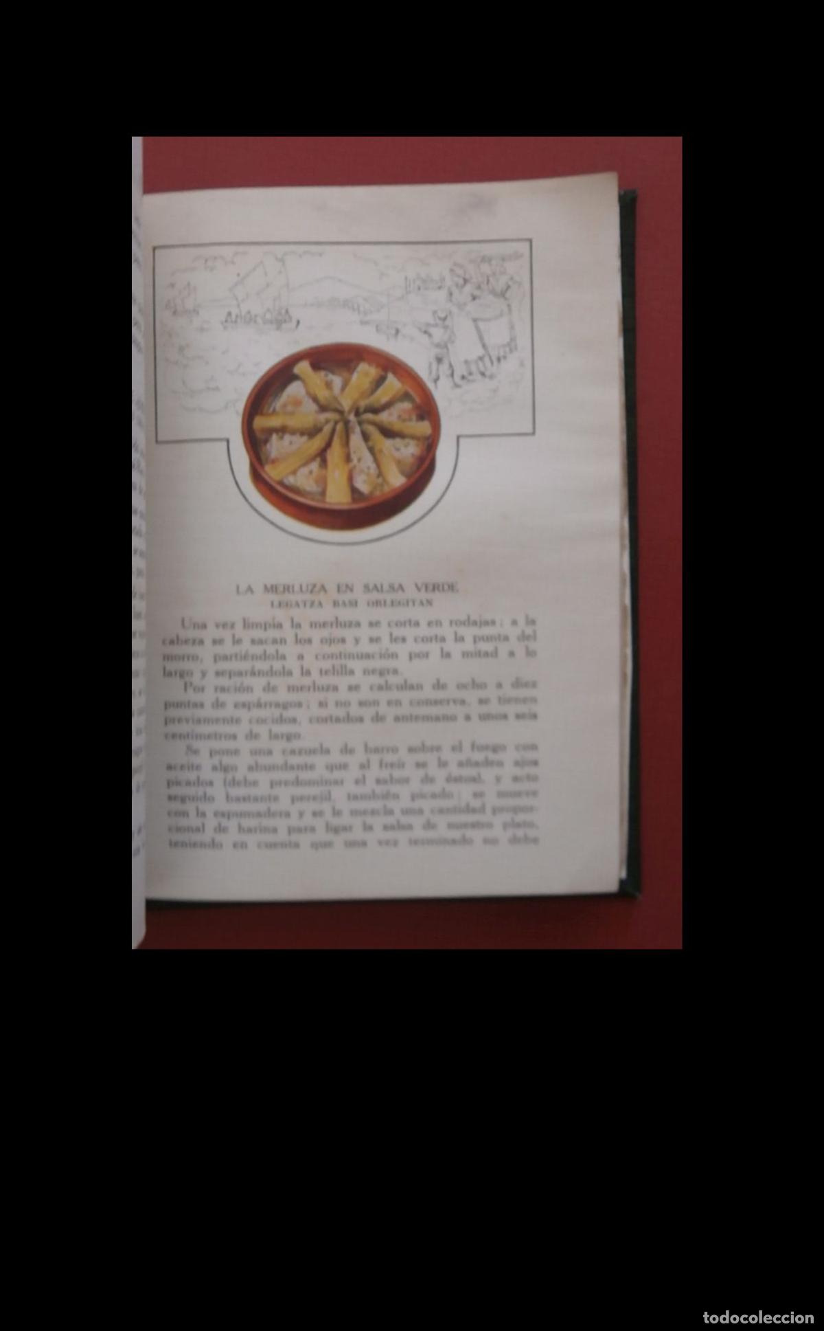 Libros antiguos: La Cocina Vasca. Laurak-Bat. Ignacio Domenech - Foto 5