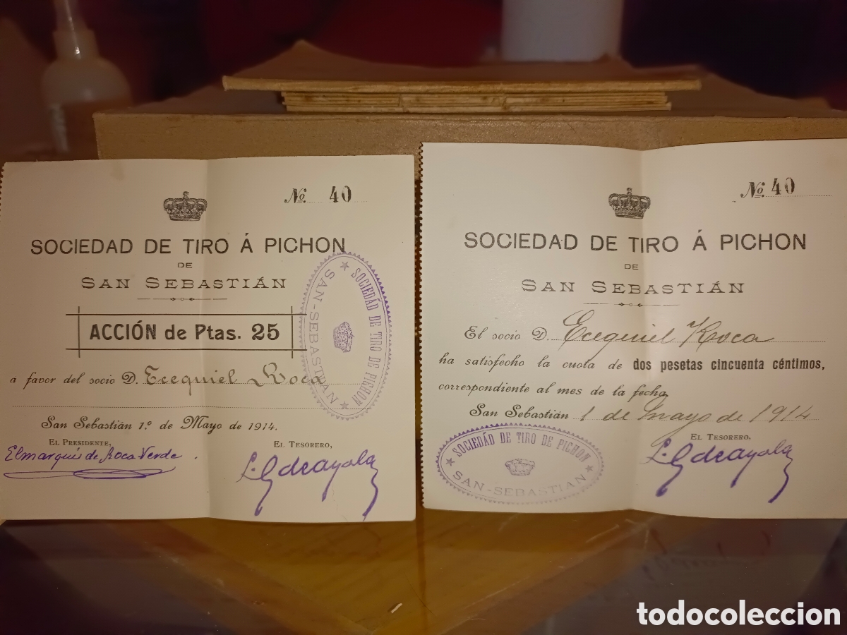 Libros antiguos: Real Sociedad de Tiro de Pich&oacute;n - Foto 2