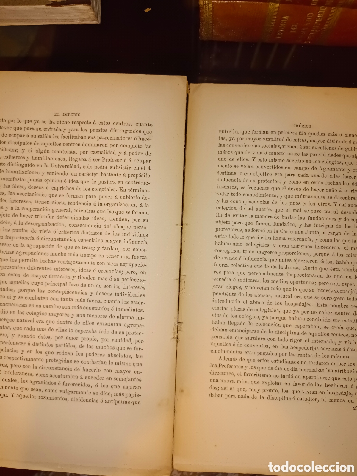 Libros antiguos: El Imperio Ib&eacute;rico Tomo III - Foto 3