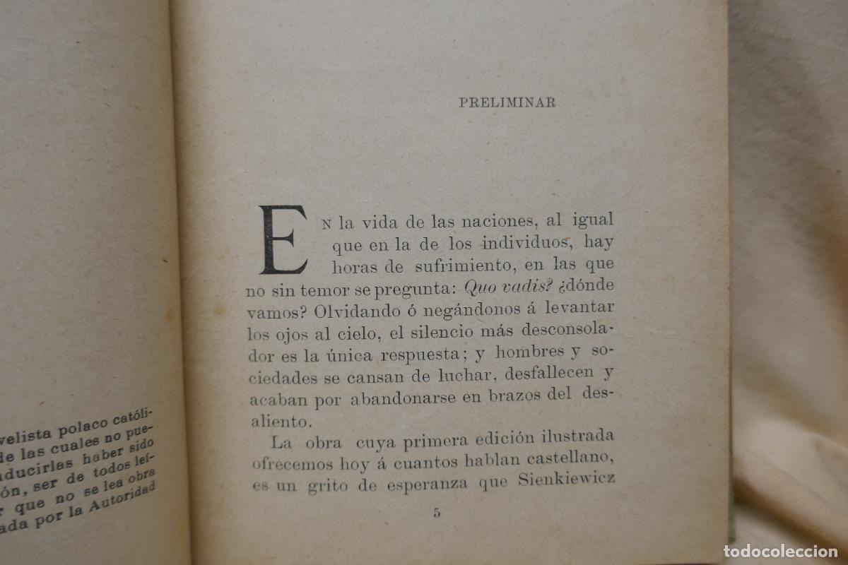 Libros antiguos: SIGAMOSLE - ENRIQUE SIENKIEWICZ - Foto 9