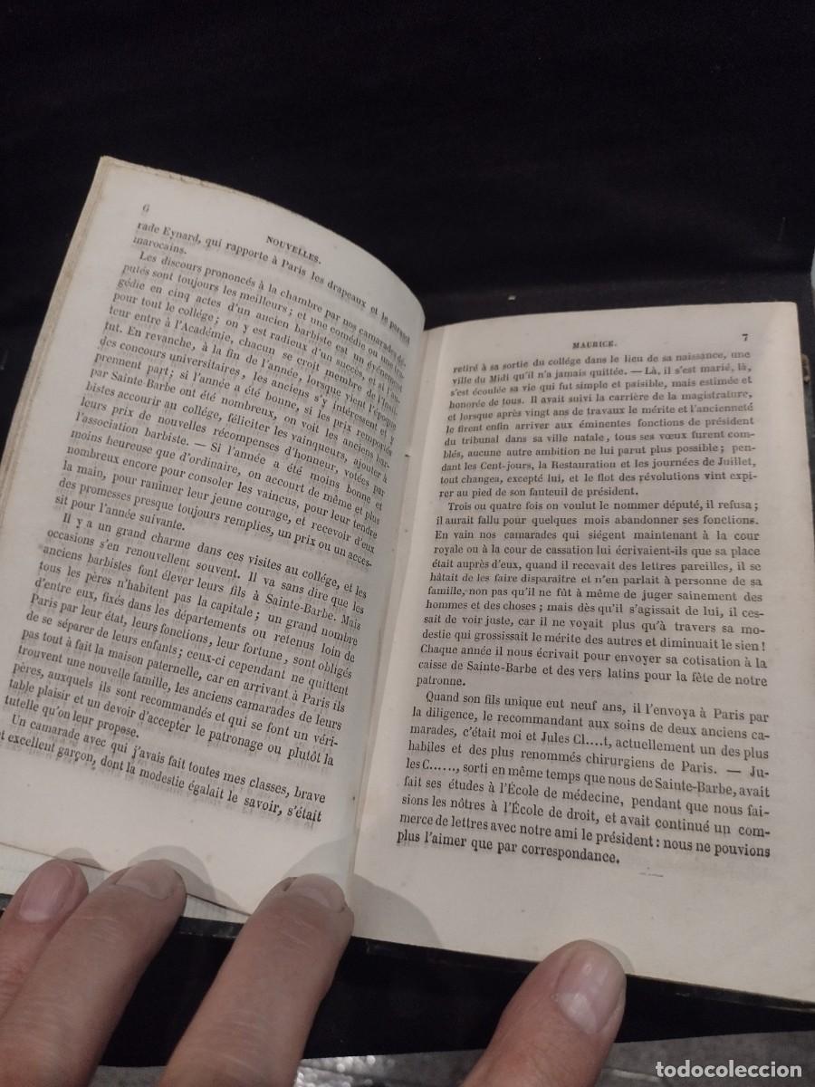 Libros antiguos: Nouvelles de Eug&egrave;ne Scribe 1856 - Foto 5