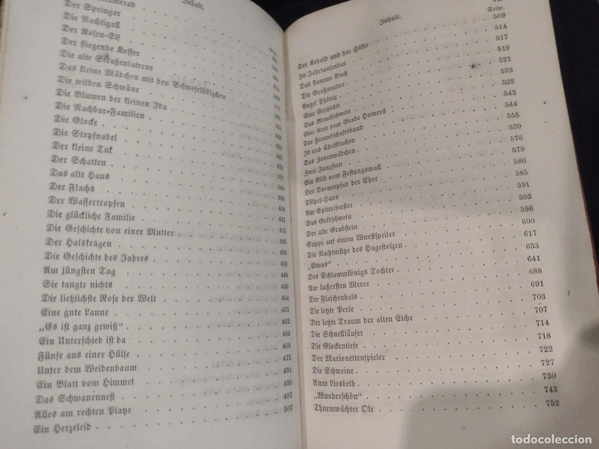Libros antiguos: S&agrave;mmtliche M&agrave;rchen - H. C. Andersen - Foto 4