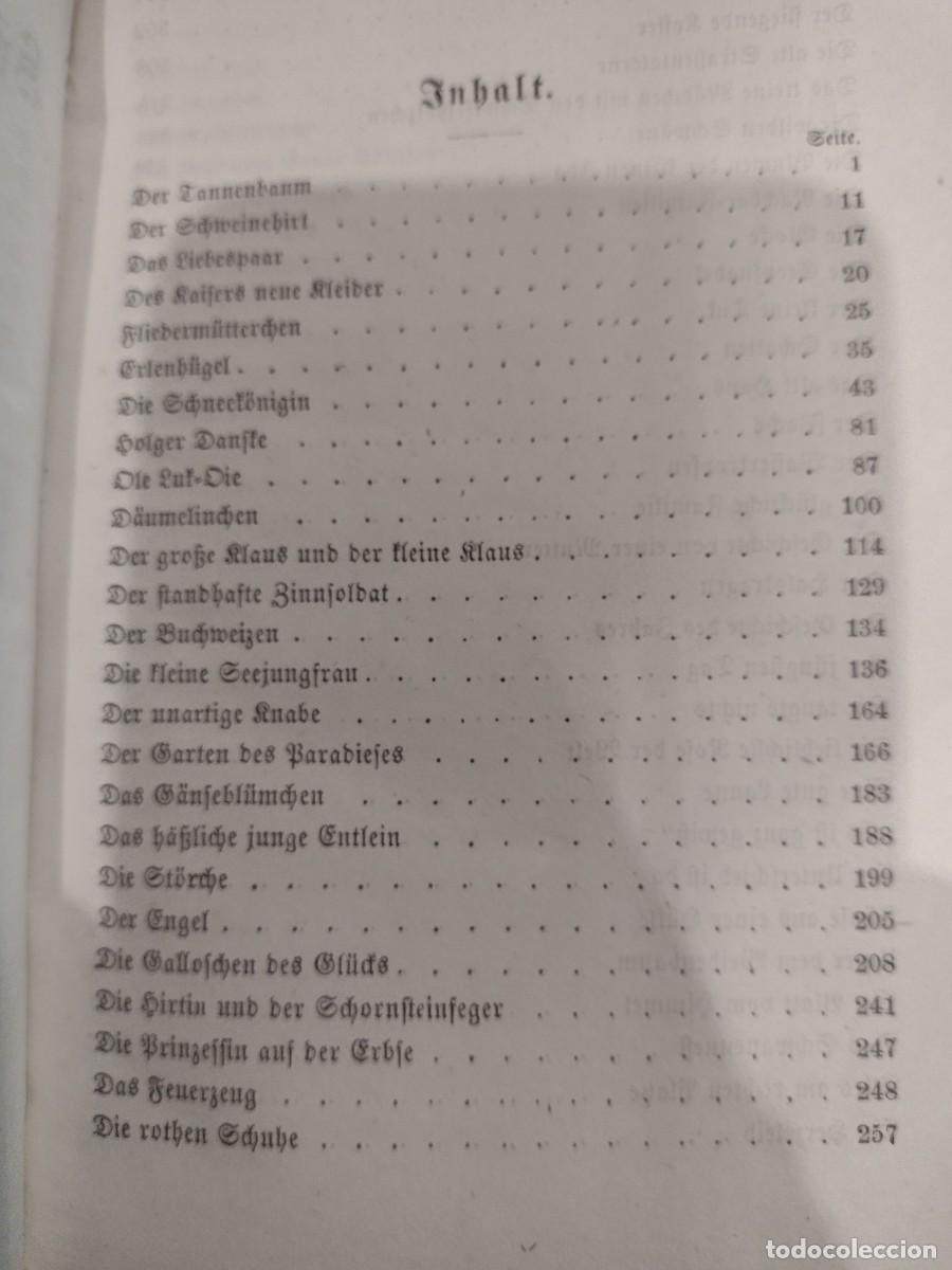 Libros antiguos: S&agrave;mmtliche M&agrave;rchen - H. C. Andersen - Foto 5