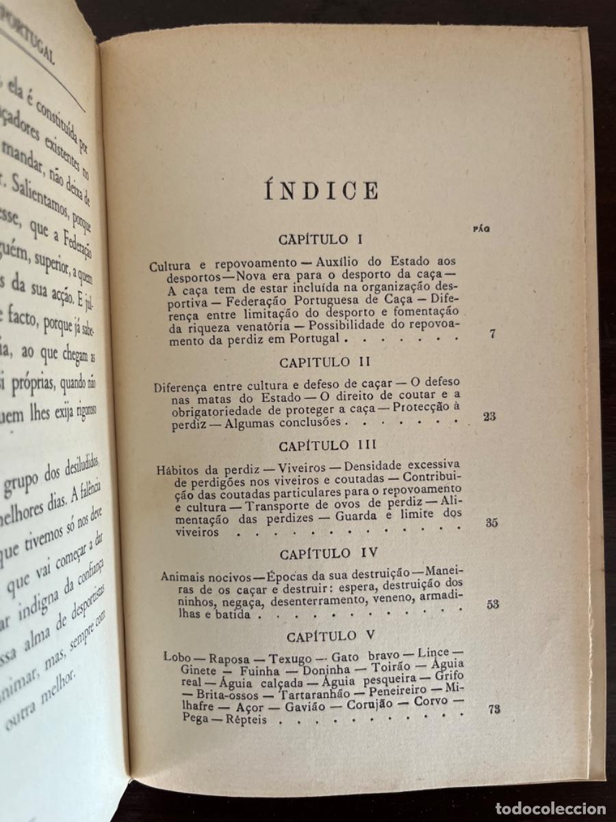 Libros antiguos: Da Perdiz em Portugal - Dr Ant&oacute;nio Bomfim - Foto 3