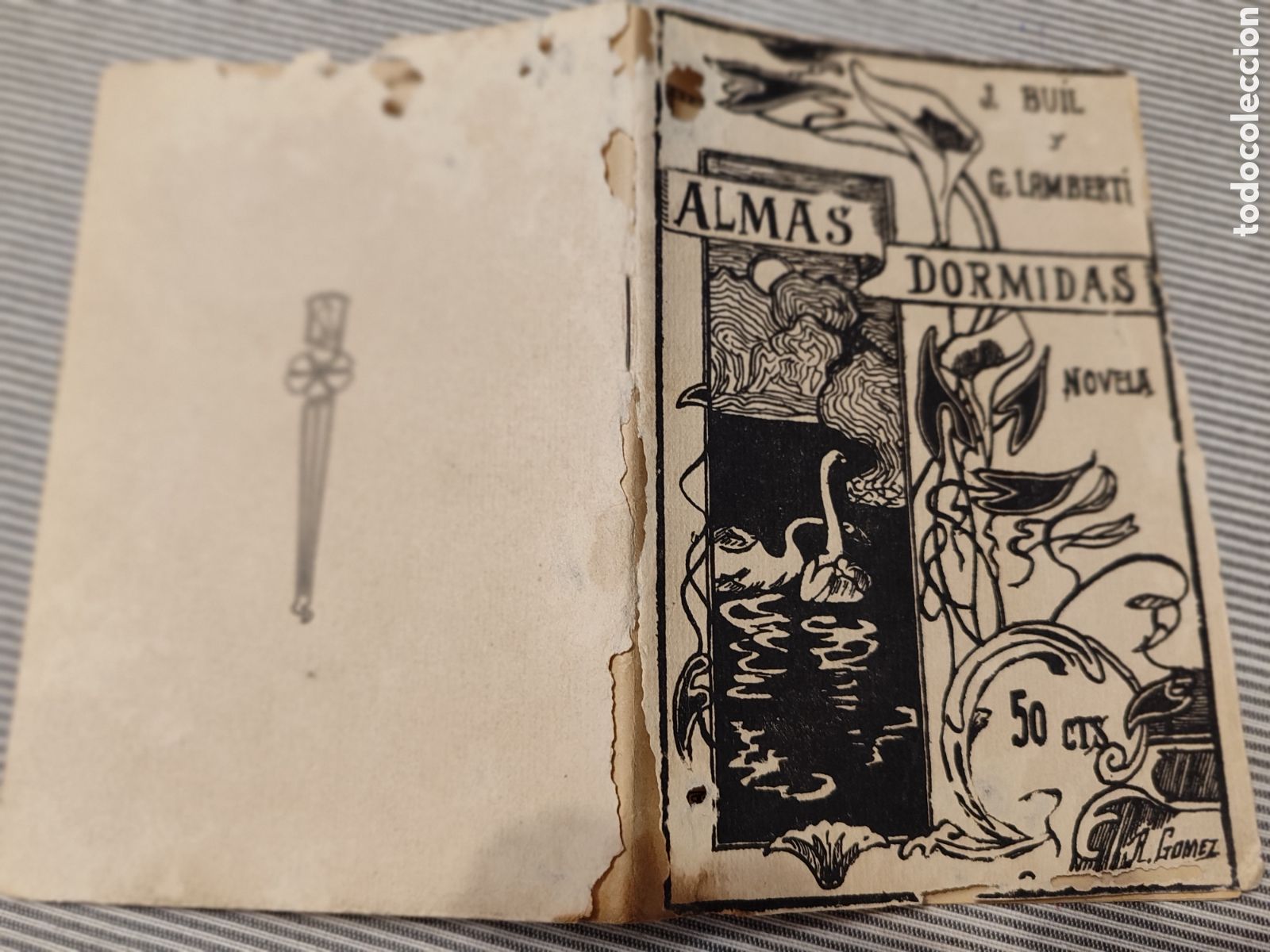 Libros antiguos: ALMAS DORMIDAS. 1924 - Foto 2
