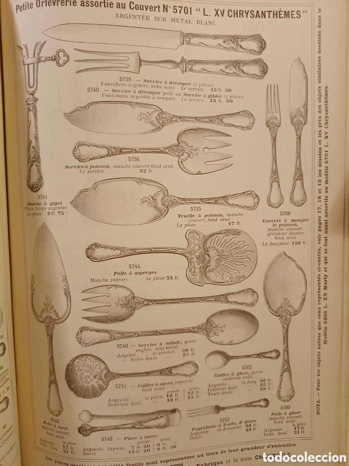Libros antiguos: Orfevrerie Cristofle - Foto 5