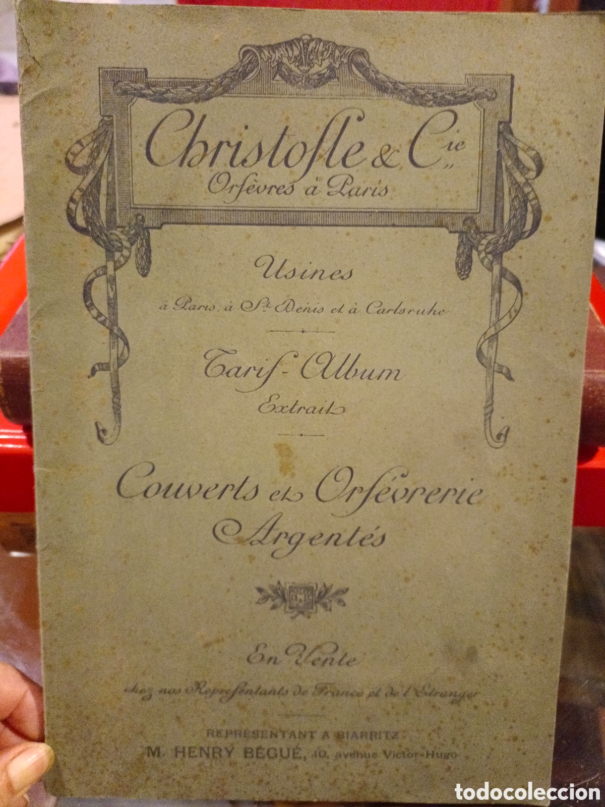 Libros antiguos: Orfevrerie Cristofle - Foto 1