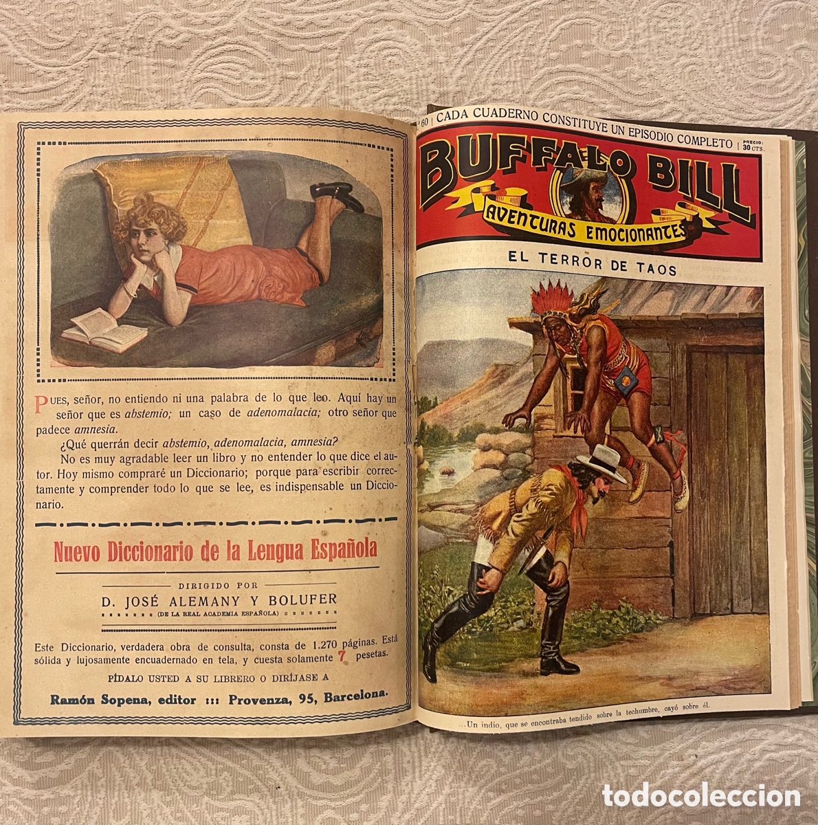 Libros antiguos: BUFFALO BILL. Aventuras Emocionantes - Foto 6