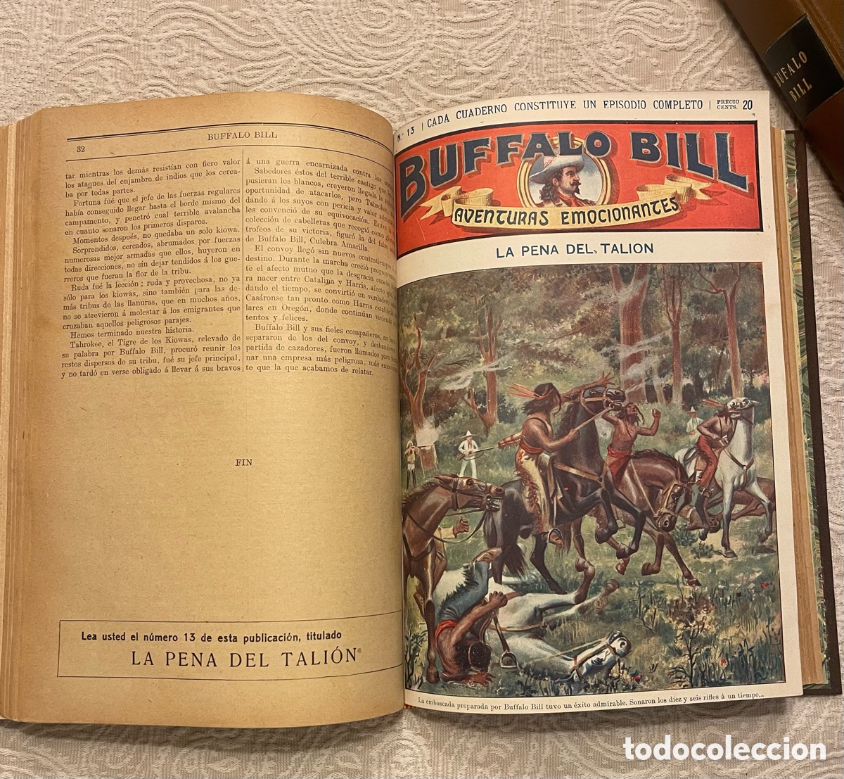 Libros antiguos: BUFFALO BILL. Aventuras Emocionantes - Foto 9
