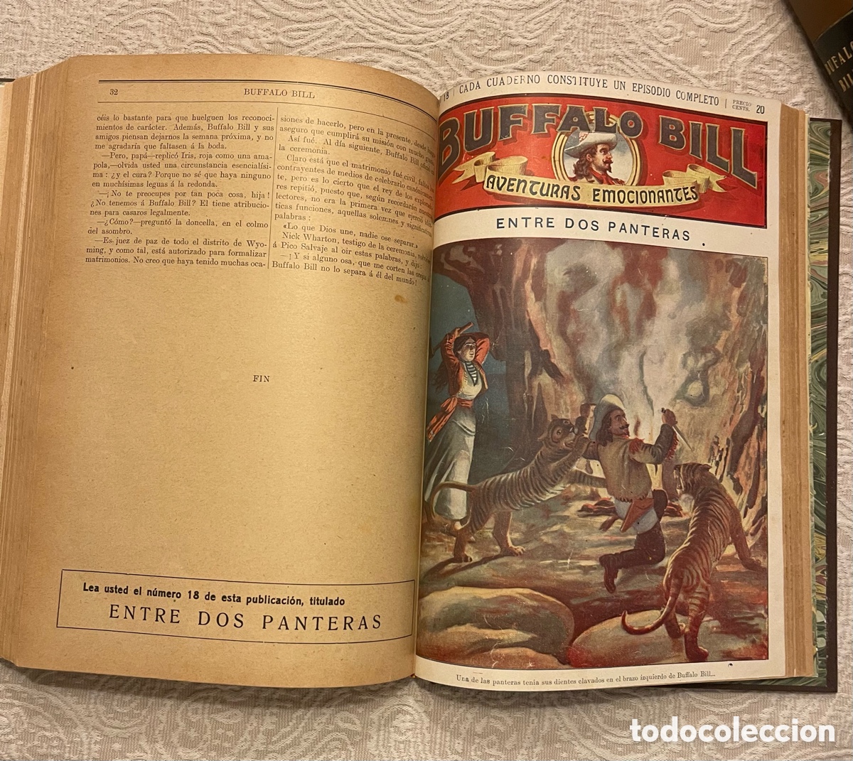Libros antiguos: BUFFALO BILL. Aventuras Emocionantes - Foto 10