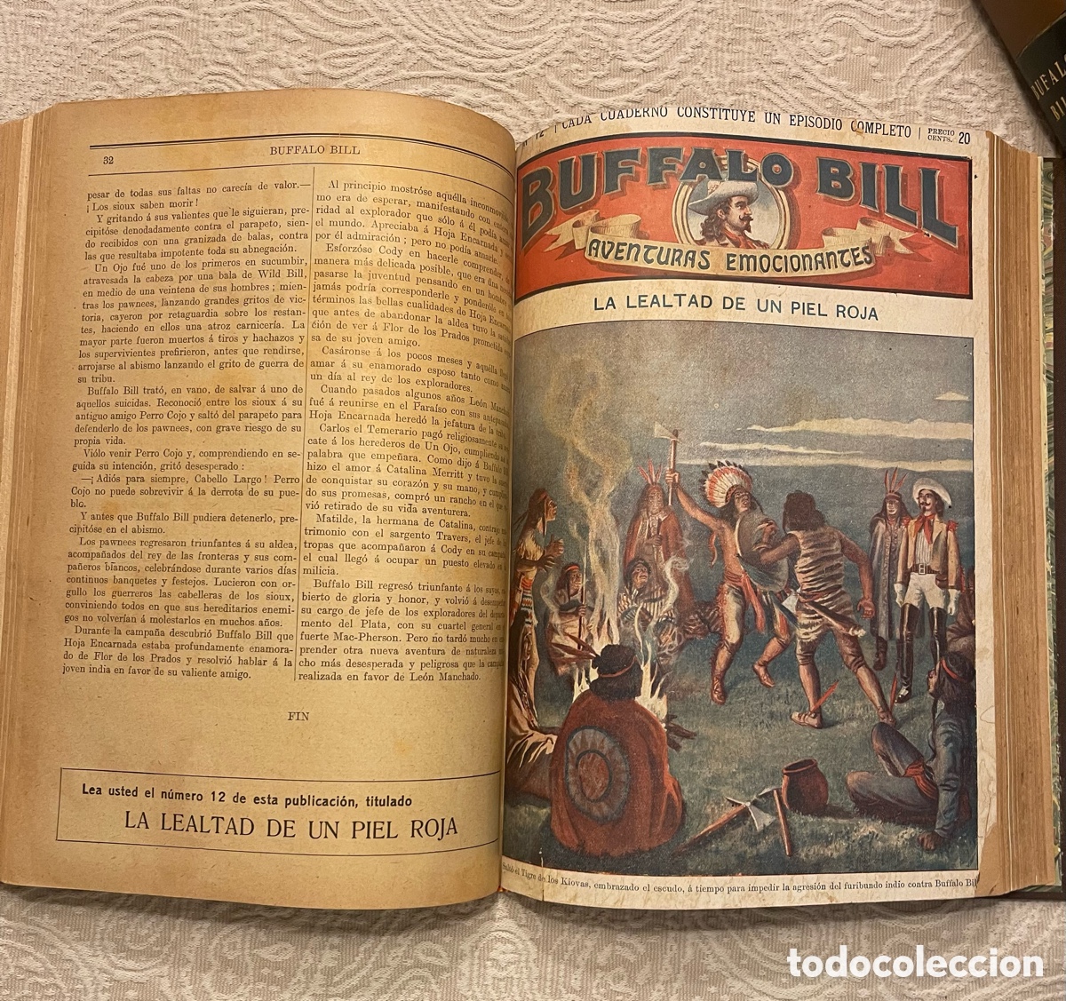 Libros antiguos: BUFFALO BILL. Aventuras Emocionantes - Foto 11
