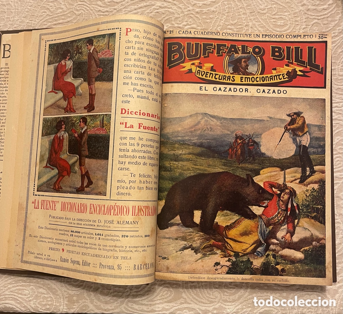 Libros antiguos: BUFFALO BILL. Aventuras Emocionantes - Foto 12