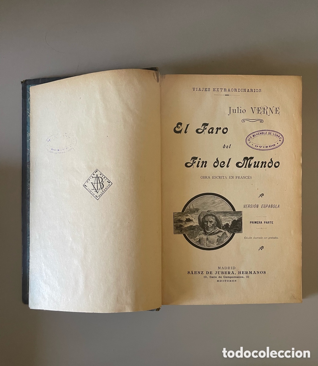 Libros antiguos: JULIO VERNE OBRAS COMPLETAS - Foto 4
