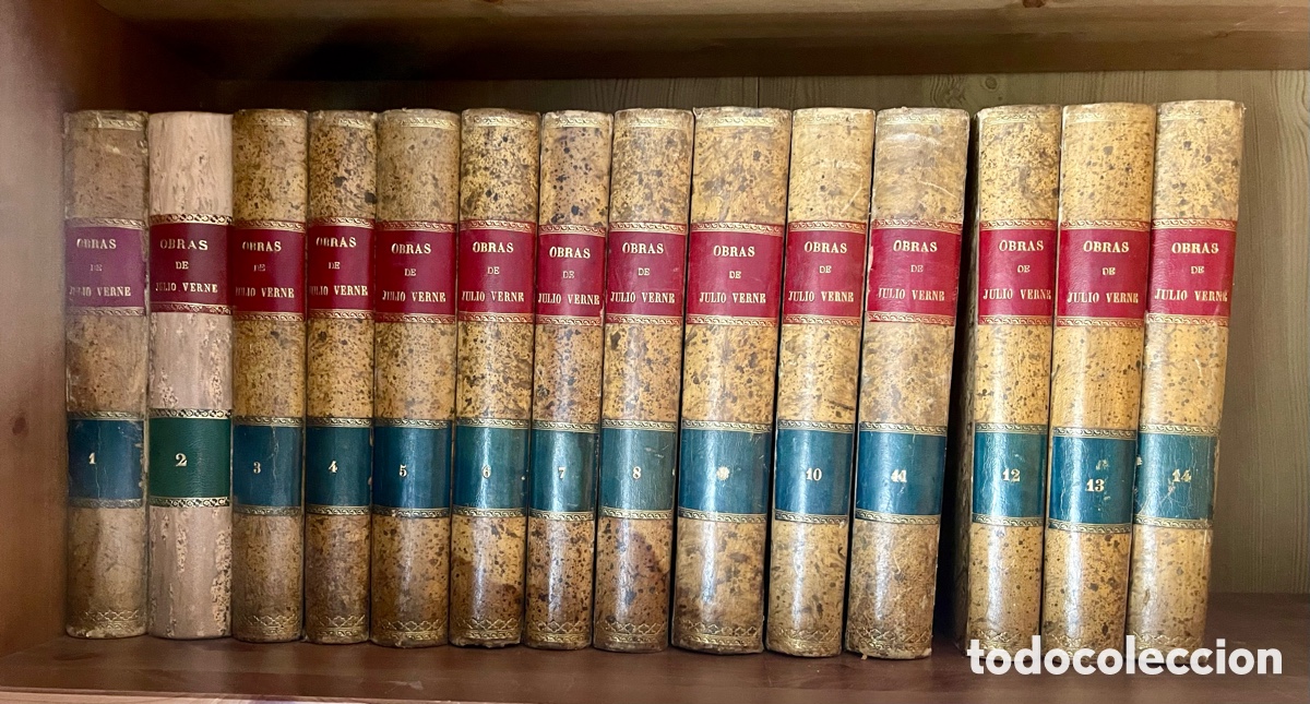 Libros antiguos: JULIO VERNE OBRAS COMPLETAS - Foto 1