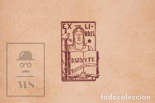 Libros antiguos: Libro Cl&aacute;sicos Amenos La Gitanilla / Rinconete y Cortadillo Miguel de Cervantes - Razon y Fe - Foto 8