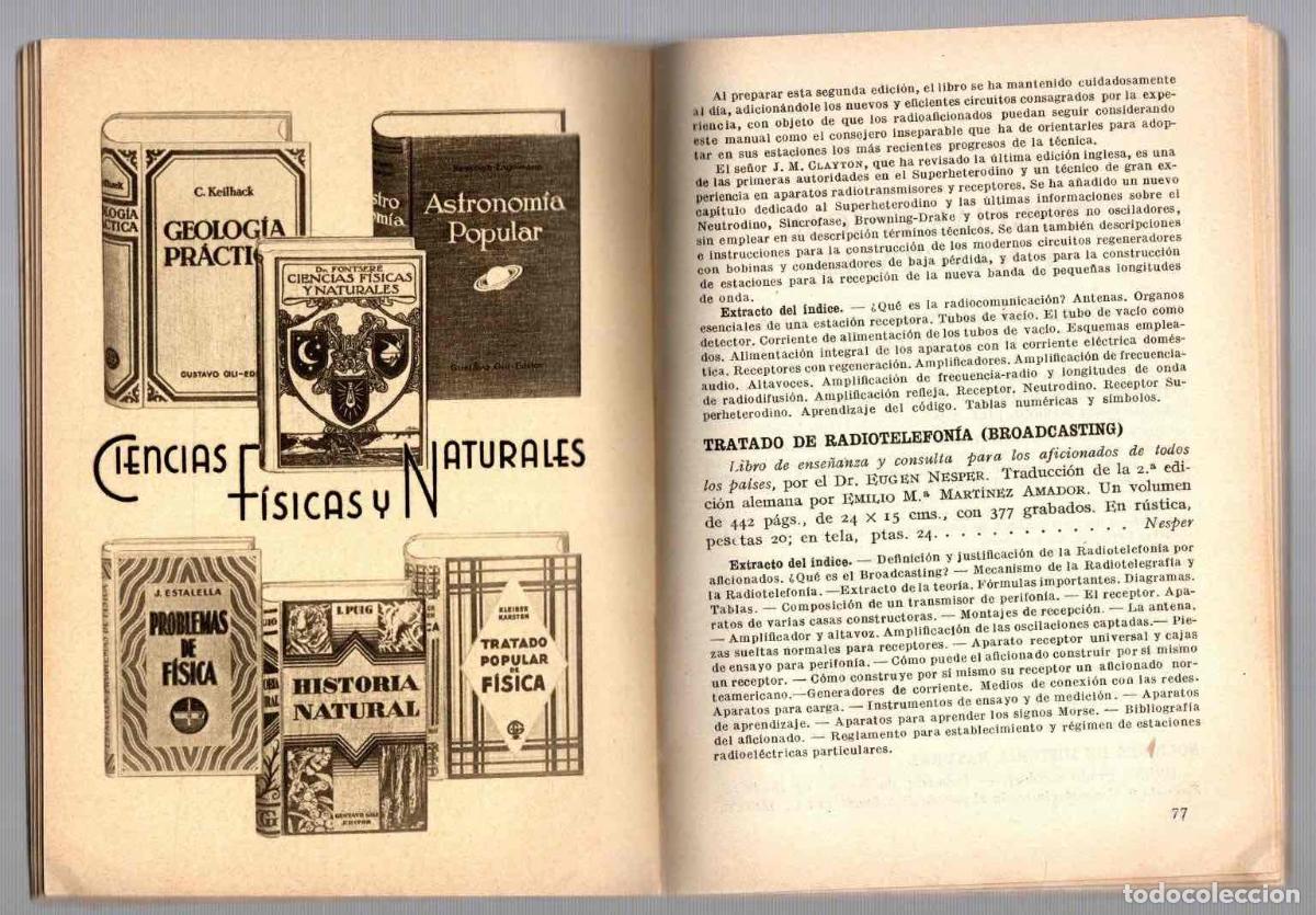 Libros antiguos: CATALOGO DE LAS EDICIONES DE GUSTAVO GILI. BARCELONA. 1933 - Foto 2