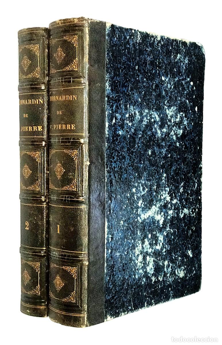Libros antiguos: OEUVRES DE JACQUES-HENRI-BERNARDIN DE SAINT-PIERRE. 2 TOMOS - Foto 1