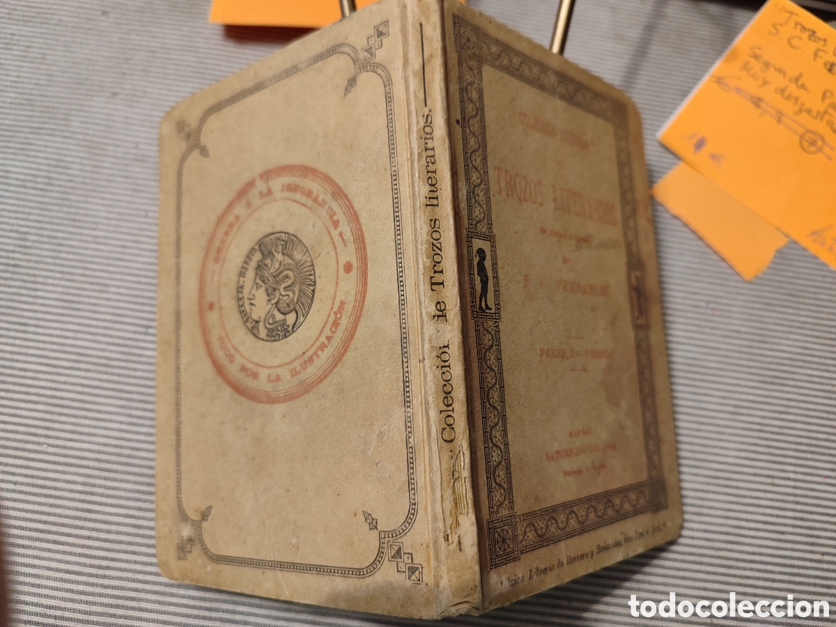 Libros antiguos: TROZOS LITERARIOS EN PROSA Y VERSO. 1890 - Foto 2