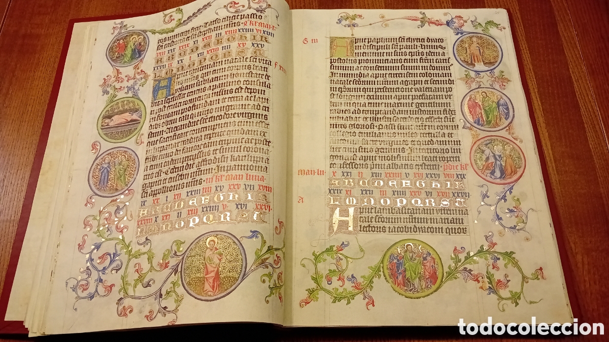 Libros antiguos: Martirologio de Usuardo Facsimil - Foto 5