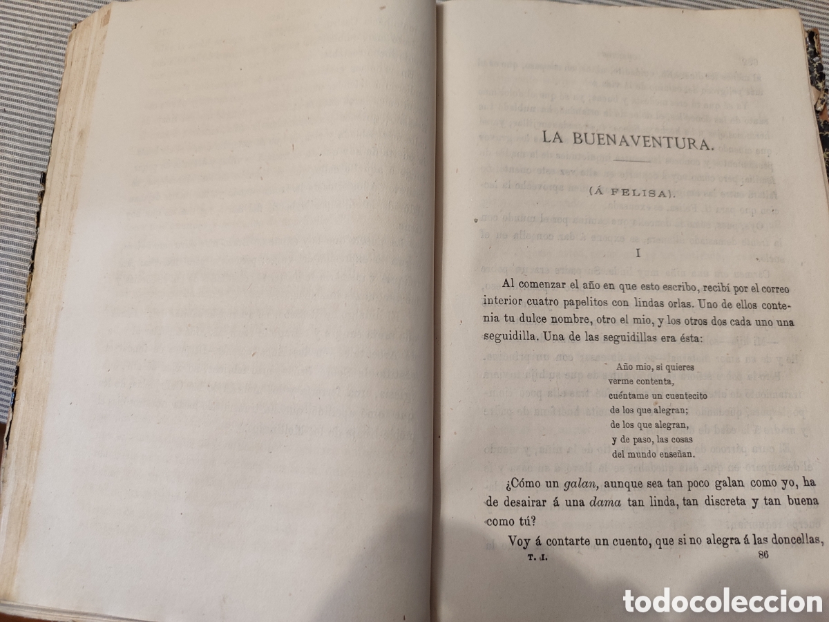 Libros antiguos: Obra antigua de D. Antonio de Trueba - Foto 3