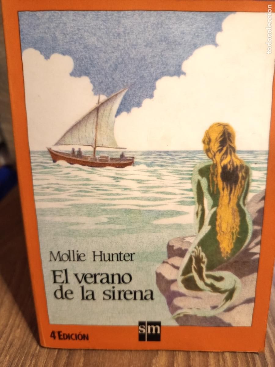 Libros antiguos: El verano de la sirena Mollie Hunter sm - Foto 1