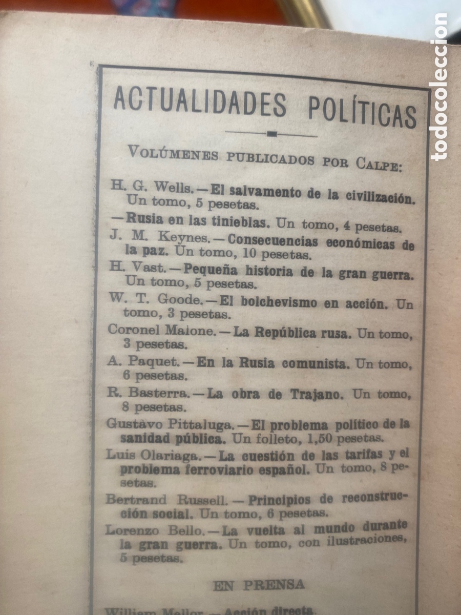 Libros antiguos: WALTER SCOTT - EL PIRATA - ESPASA/CALPE 1922 - Foto 4