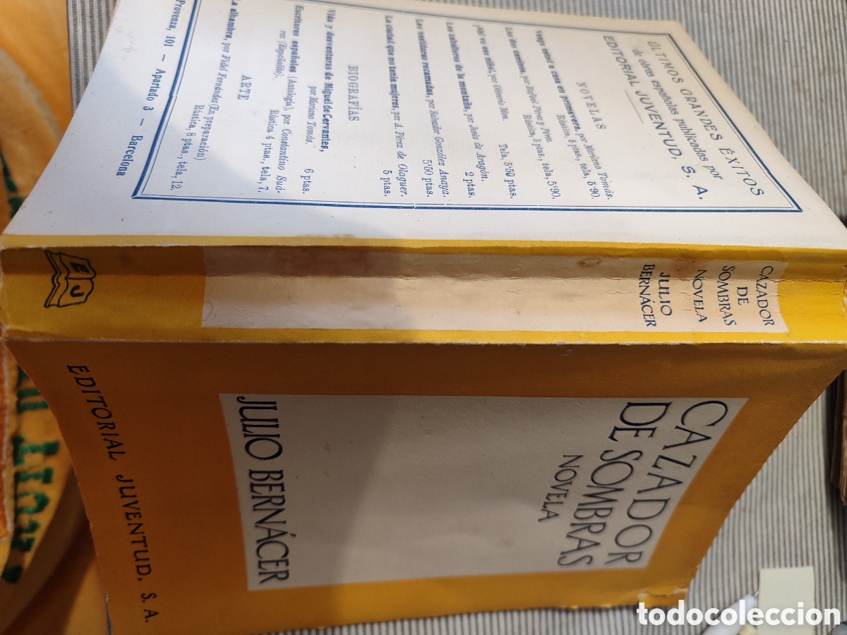 Libros antiguos: CAZADOR DE SOMBRAS. 1933. INTONSO. - Foto 2