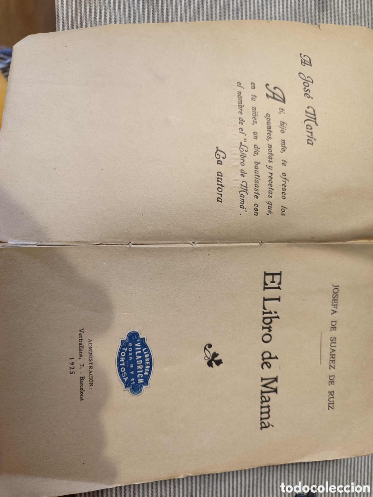 Libros antiguos: EL LIBRO DE MAM&Aacute;. 1925. - Foto 1