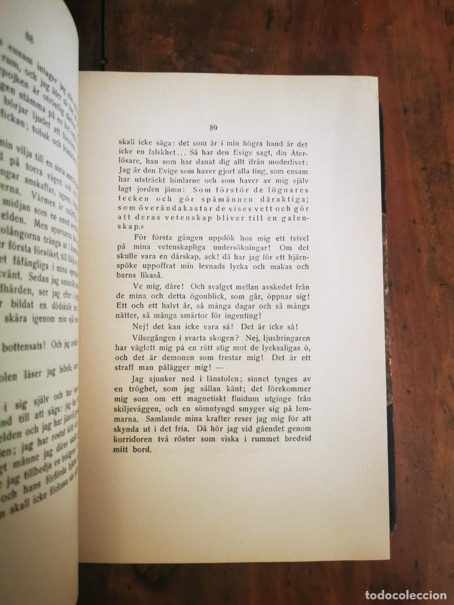 Libros antiguos: STRINDBERG, August. Inferno och legender - Foto 5
