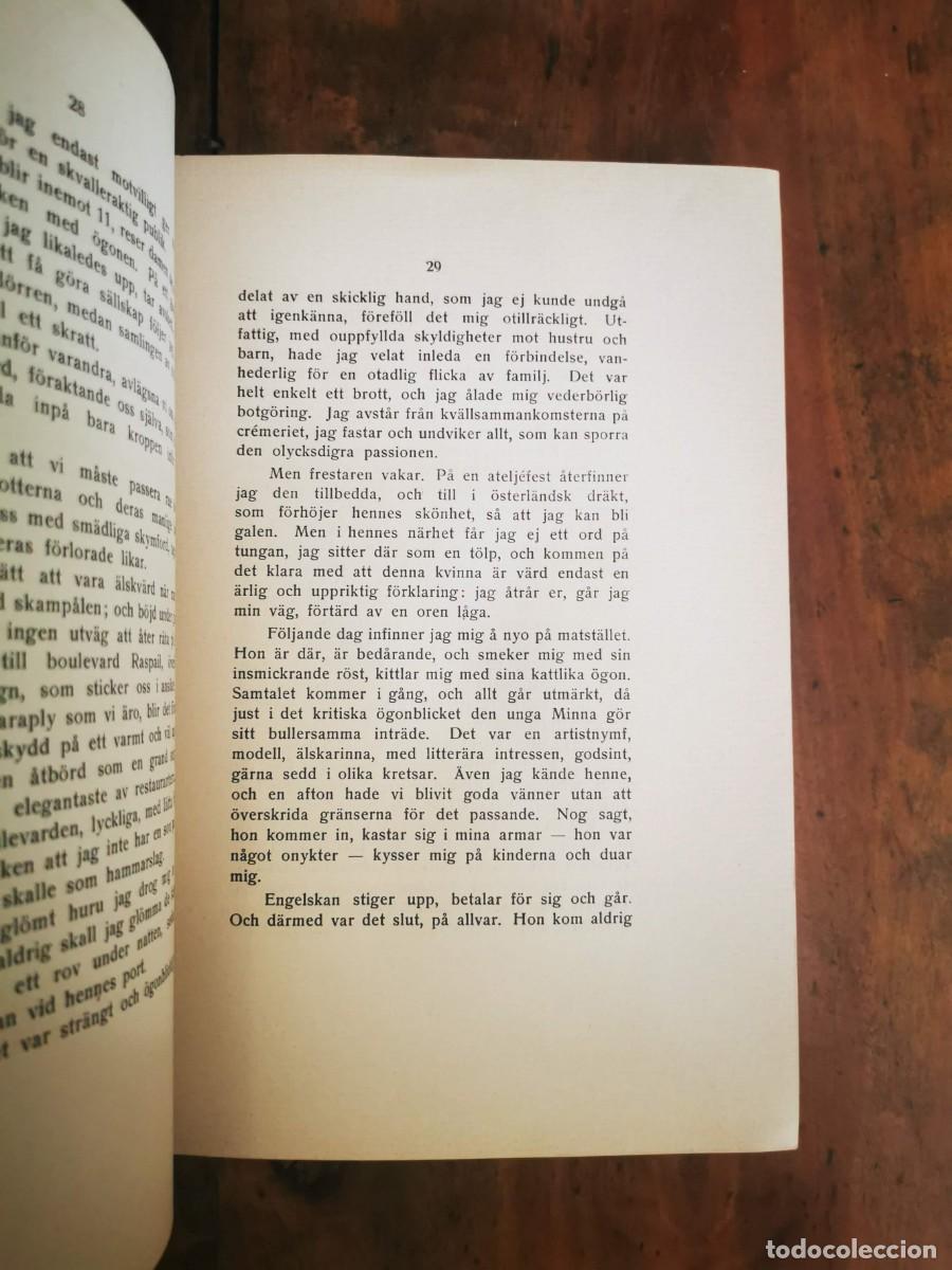 Libros antiguos: STRINDBERG, August. Inferno och legender - Foto 7