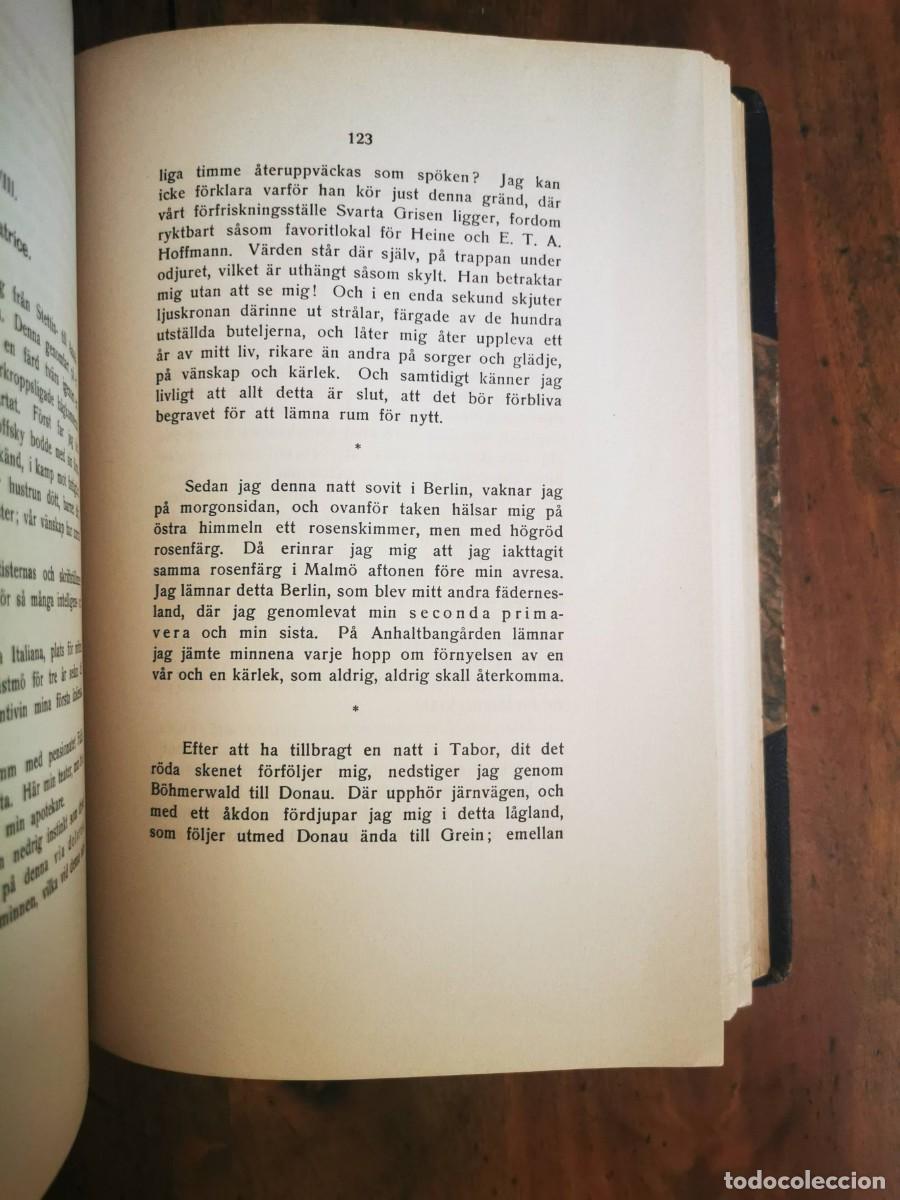 Libros antiguos: STRINDBERG, August. Inferno och legender - Foto 10
