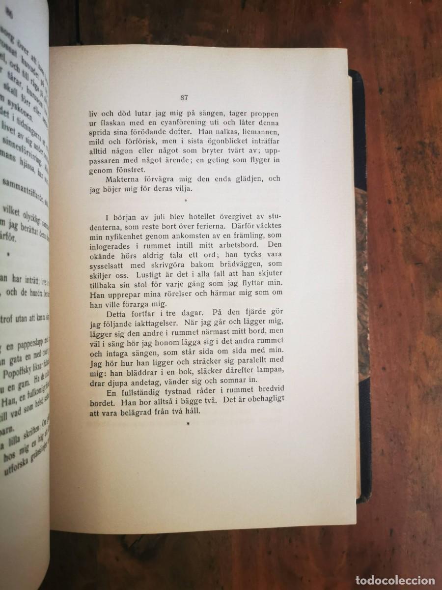 Libros antiguos: STRINDBERG, August. Inferno och legender - Foto 11