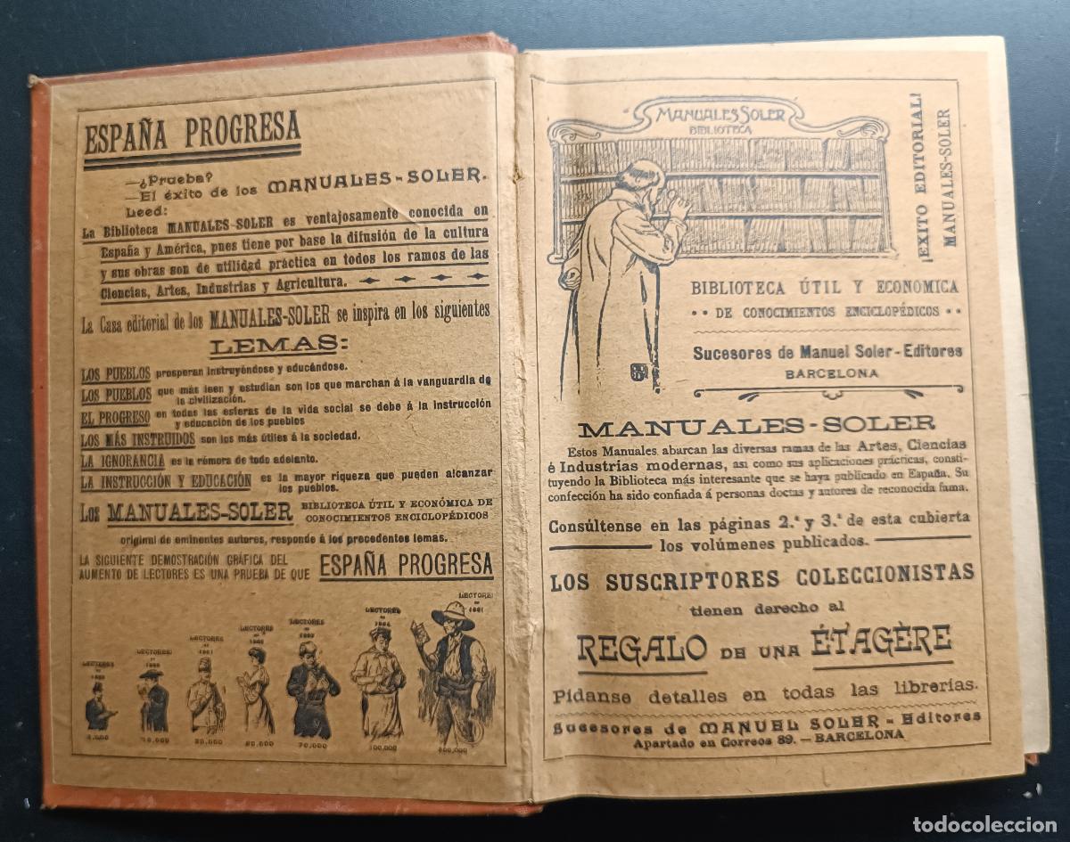 Libros antiguos: LIBRO DE ANTROPOMETRIA A&Ntilde;O 1903 - Foto 4