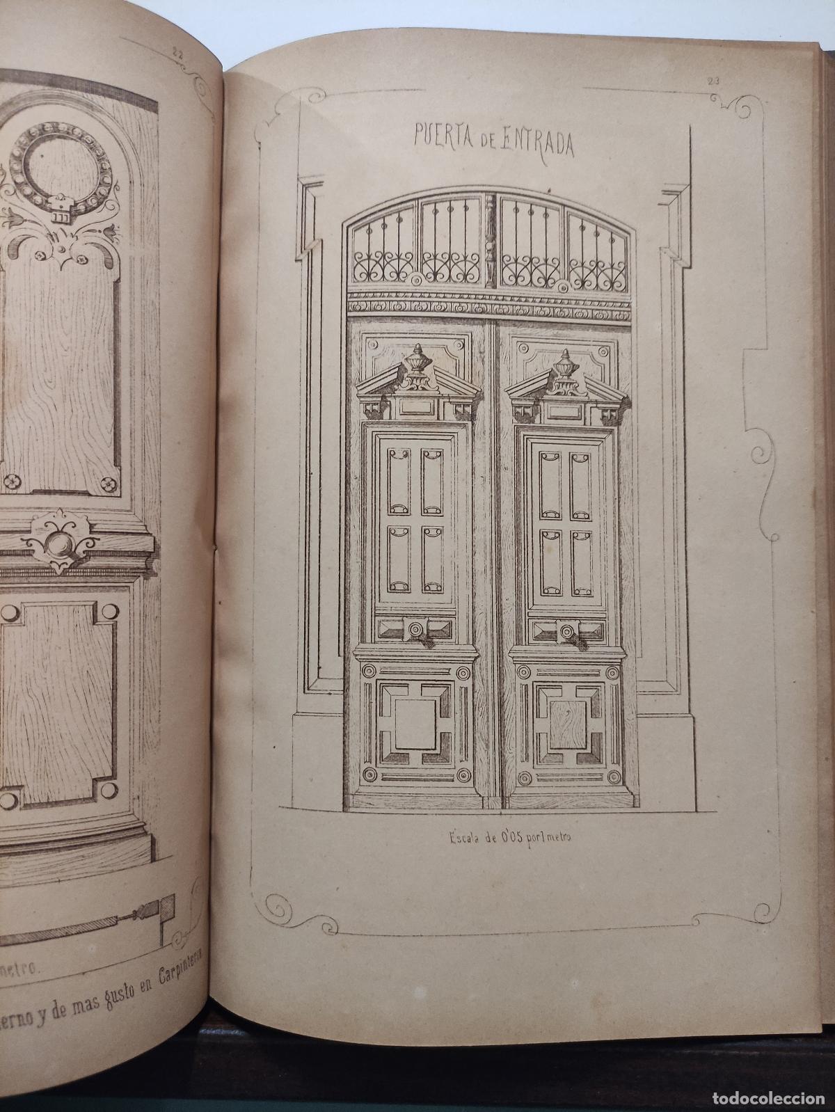 Libros antiguos: TRATADO COMPLETO DE CARPINTERIA - D. NARCISO ARAU Y VIDAL - Foto 7