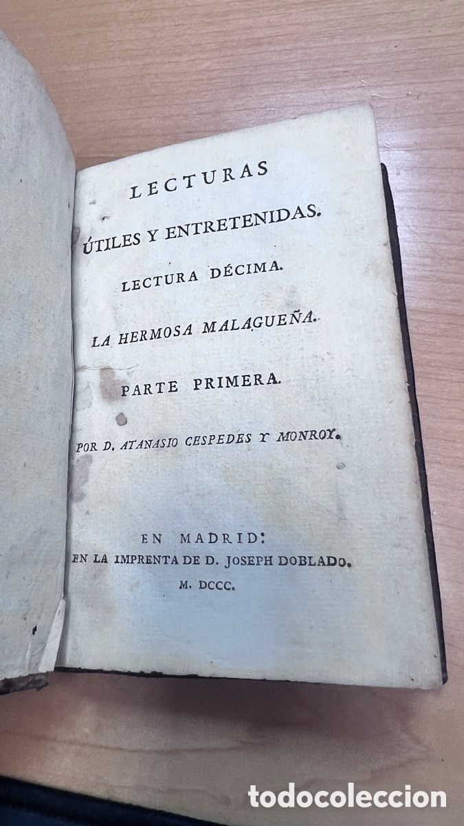 Libros antiguos: La hermosa Malague&ntilde;a - Foto 4