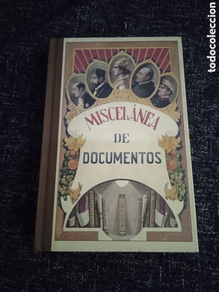Libros antiguos: MISCELANEA DE DOCUMENTOS / ESTEBAN PALUZIE - FASCIMIL - Foto 1